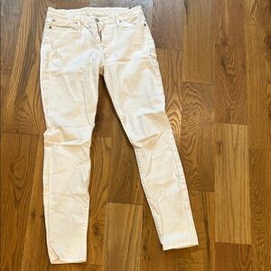 7 for all mankind// mid rise skinny, size 28